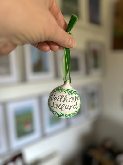 Northern Ireland Bauble | Sandra Shaw Art