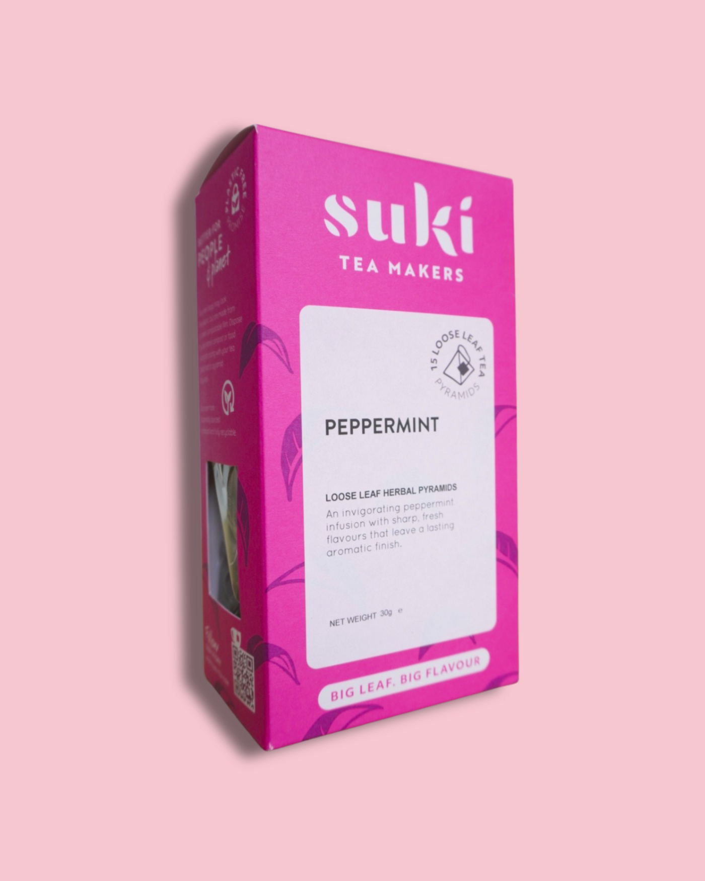 Peppermint Tea Pyramids | Suki Tea