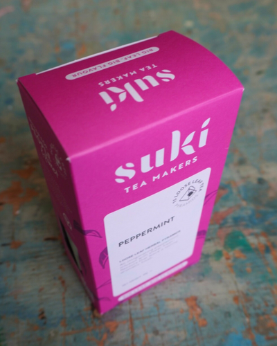 Peppermint Tea Pyramids | Suki Tea