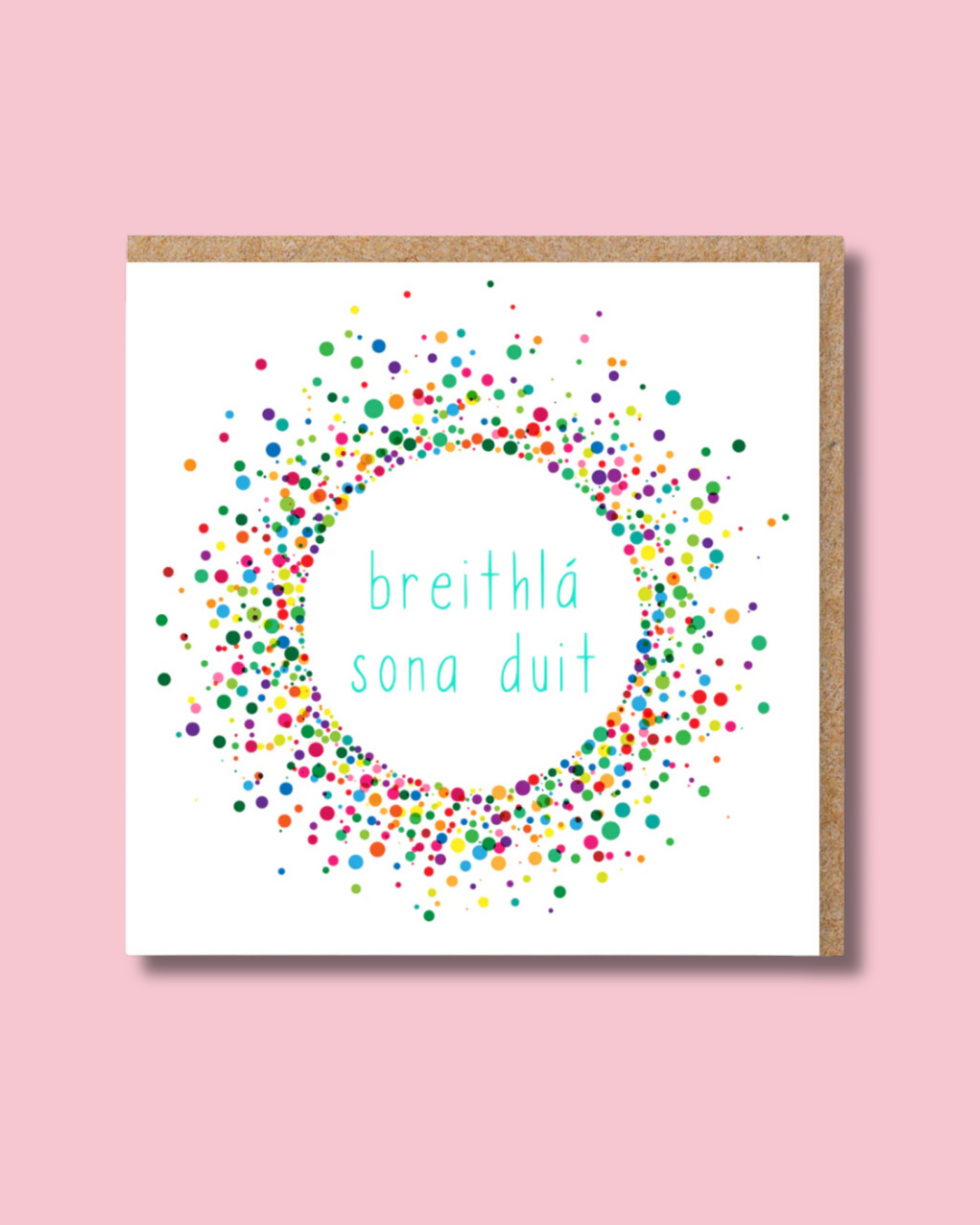 Irish Birthday Explosion Card