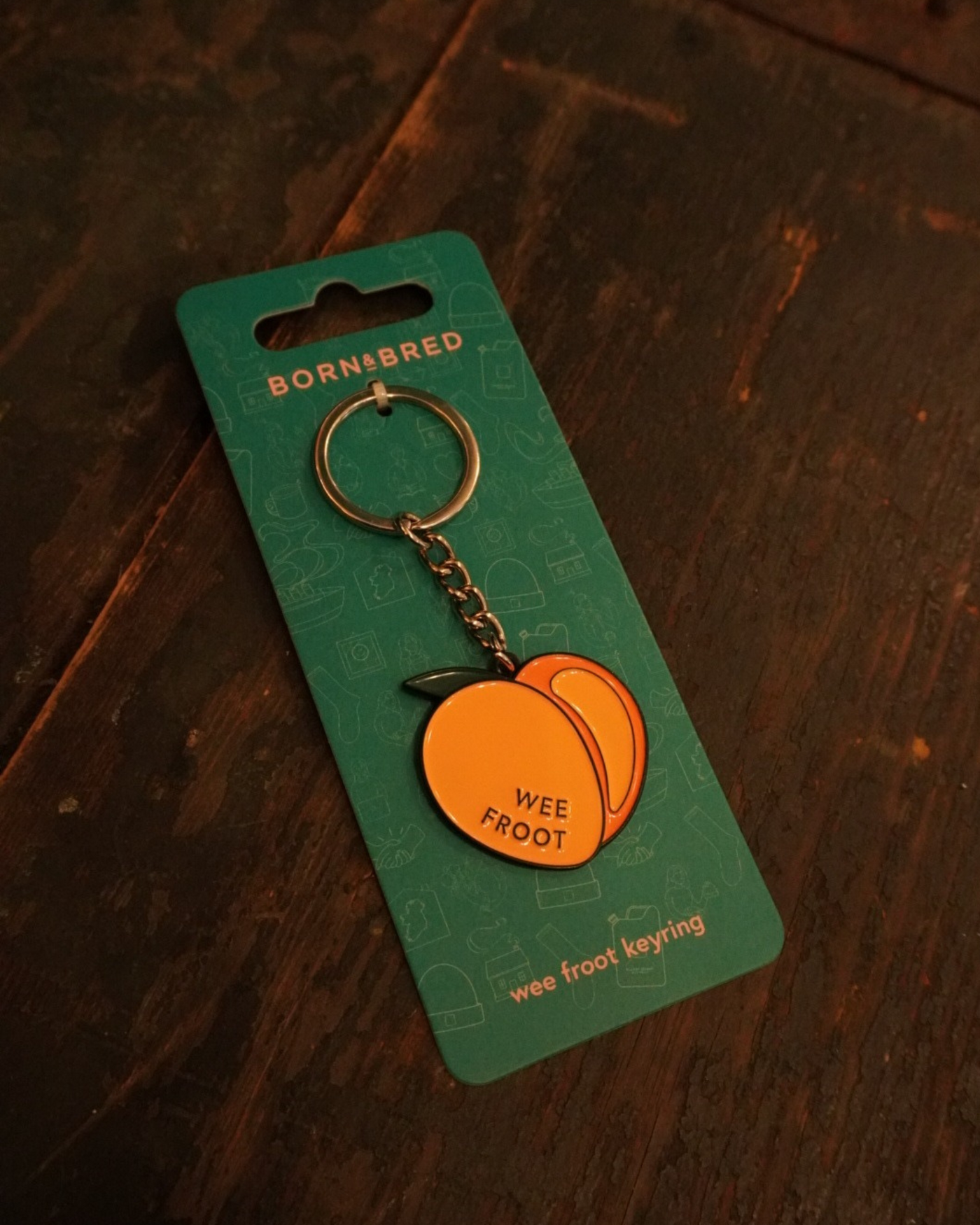 Wee Froot | Born and Bred Keyring