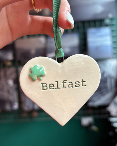 Belfast Heart Decoration | Ertha Pottery