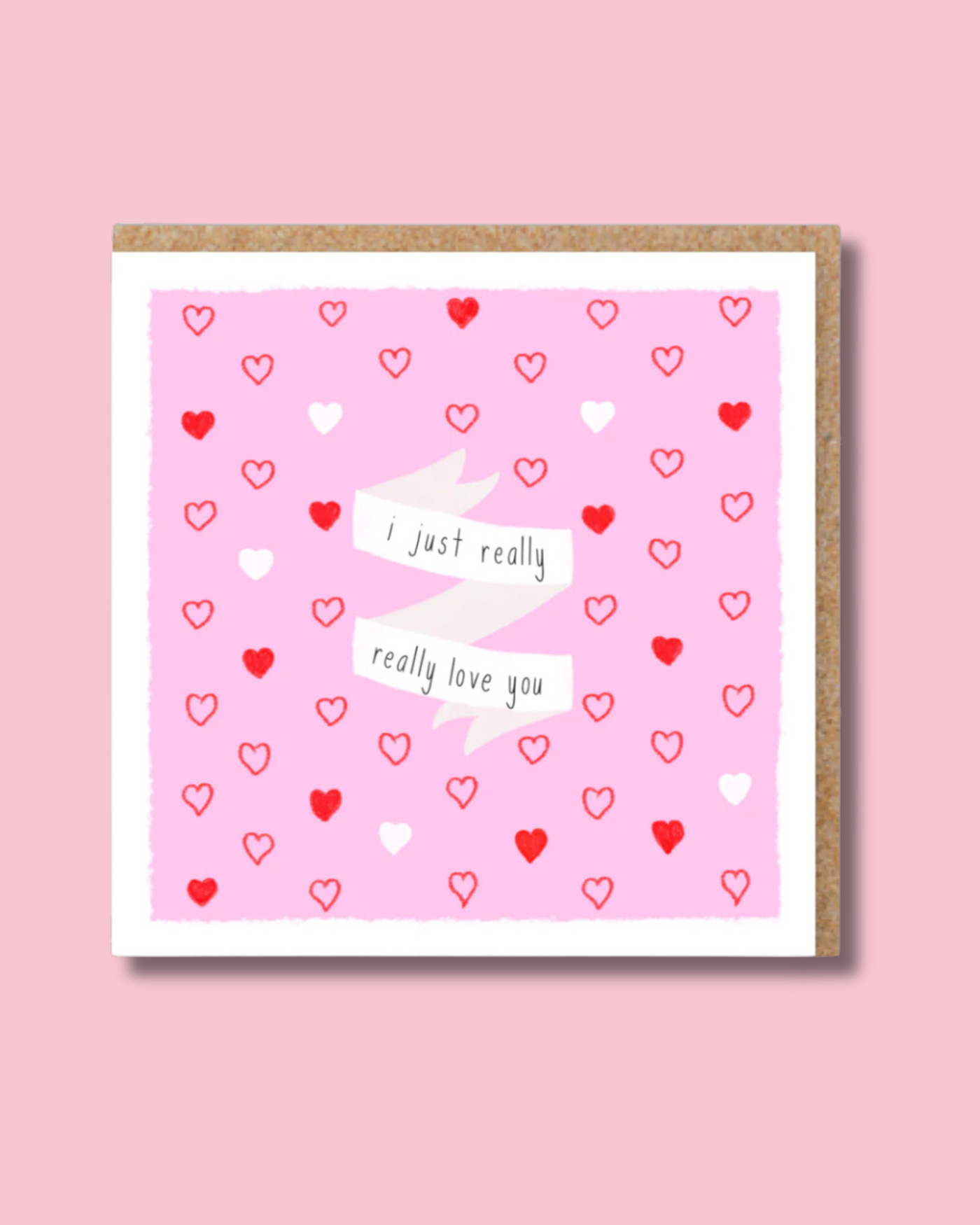 I Just Really Love You Card | Connect The Dots Design