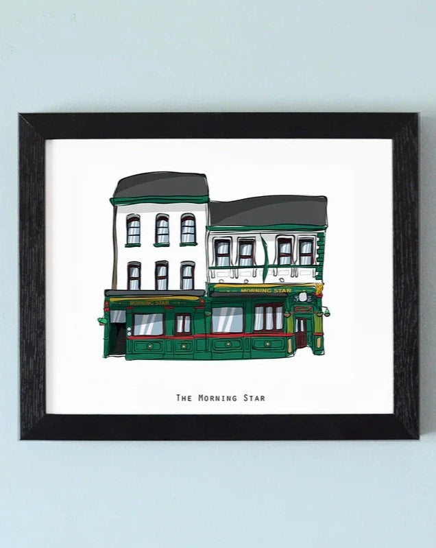 The Morning Star Cowfield Pub Print