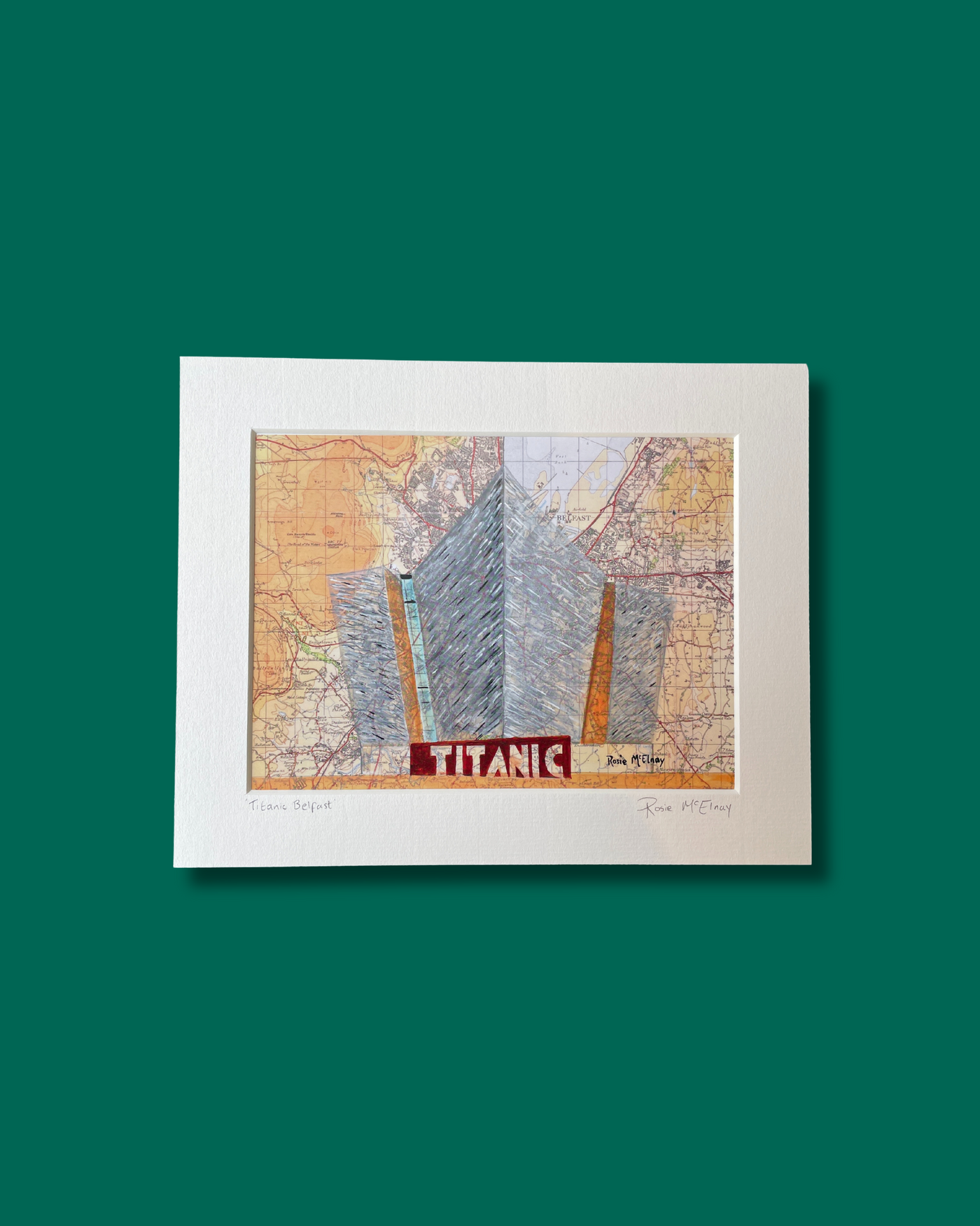 Titanic Belfast Art Print | Rosie's Easel