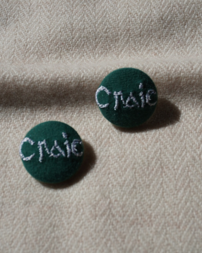 Craic Button Earrings | Breezita