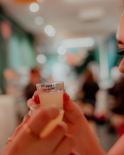 Pure Steamin' Shot Glass