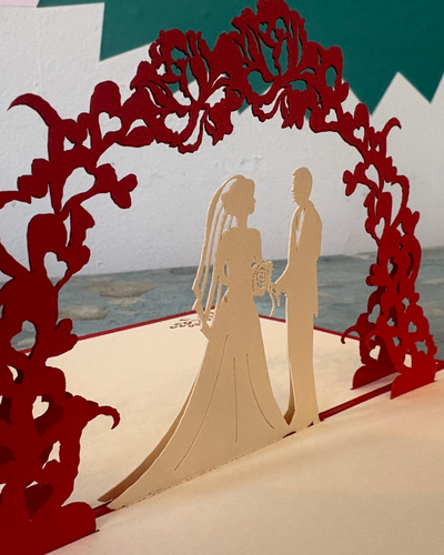 On Your Wedding Day Pop Up Card | Paper Bear