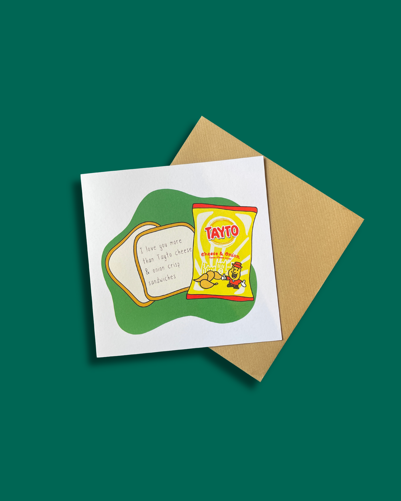 Northern Tayto Sandwich Card