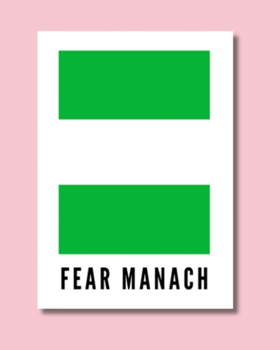 Fear Manach / Fermanagh Print | Connect The Dots Design