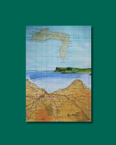 Fair Head, Ballycastle Art Print | Rosie's Easel