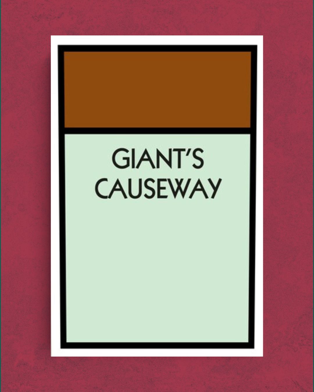 Monopoly - Giants Causeway Print | Pure Craic Prints