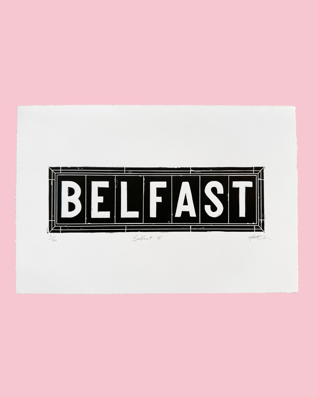 Belfast Print | Nine Glens Art