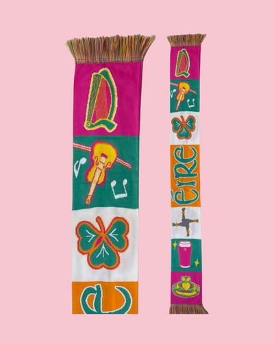 Symbols of Éire Scarf | Aoife Cawley Art