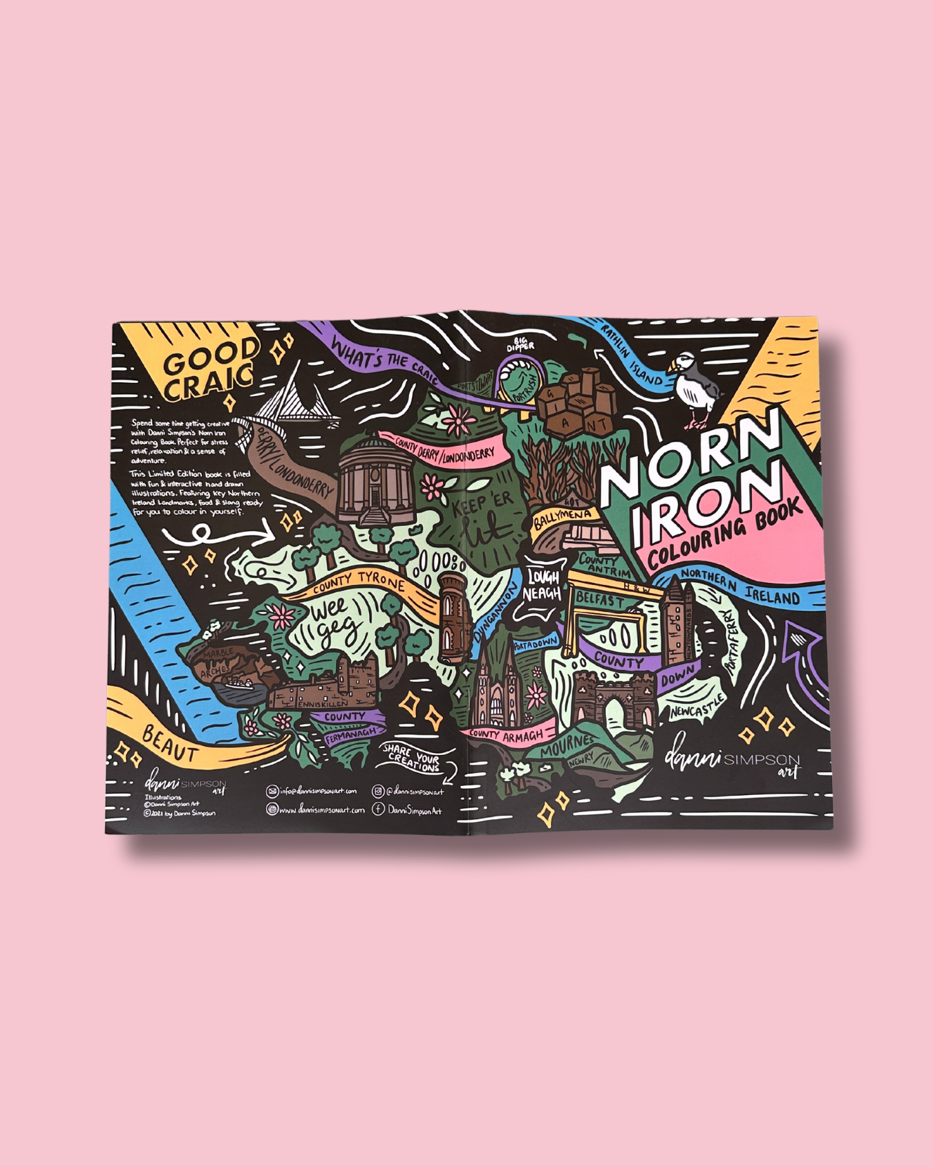 Norn Iron Colouring Book | Danni Simpson Art