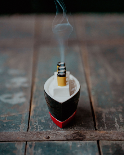 titanic incense burner