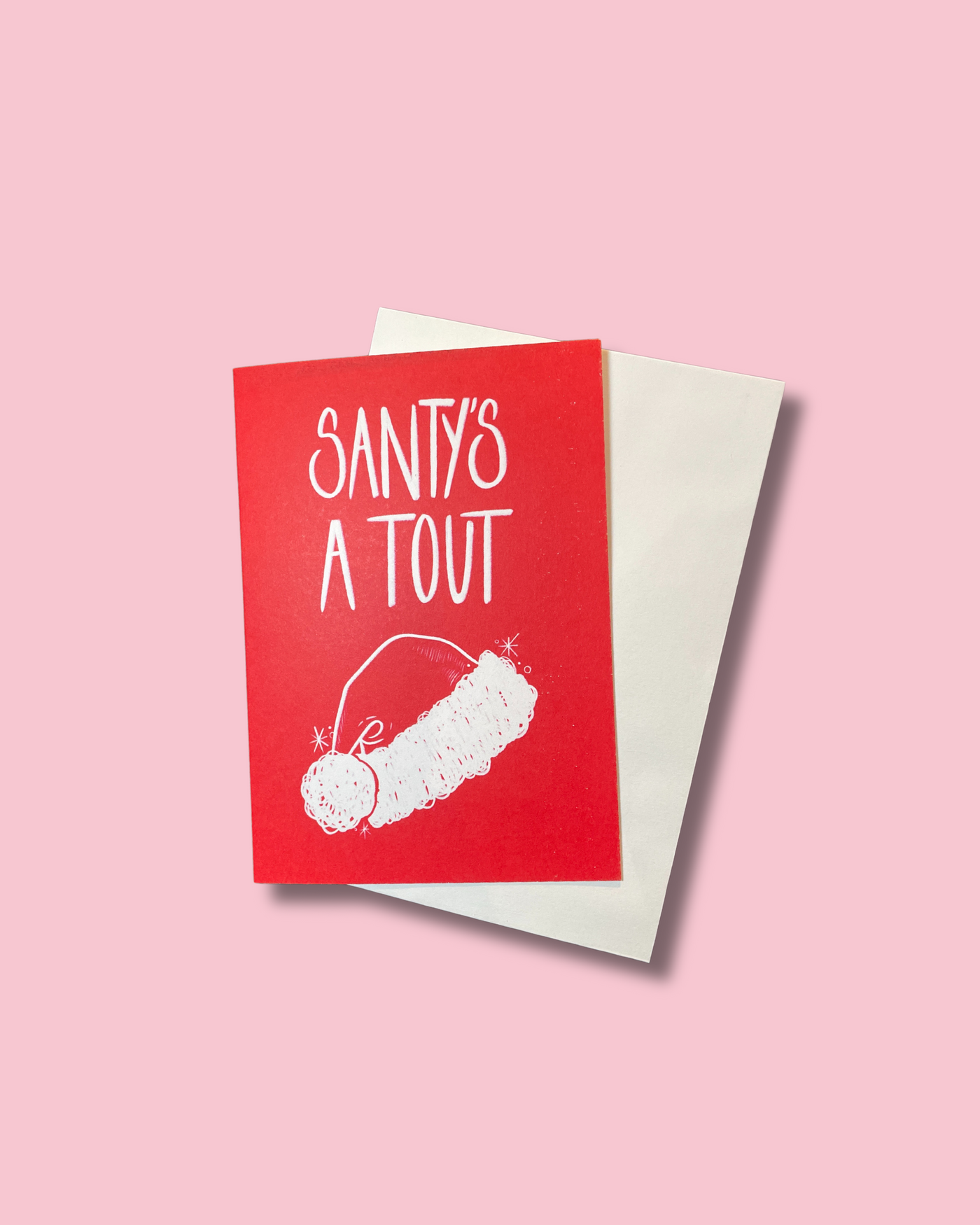 Santy's A Tout Christmas Card | Leanne McWilliams Illustration