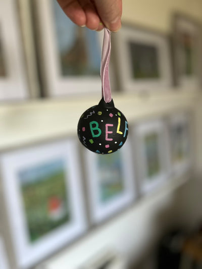 Colourful Belfast Bauble | Sandra Shaw Art