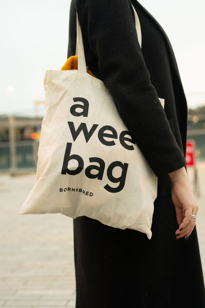 Un bolso pequeño Bolsa de tela