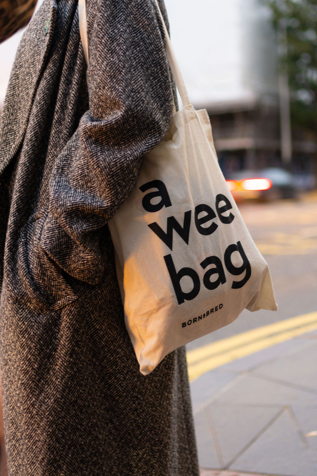 Un bolso pequeño Bolsa de tela