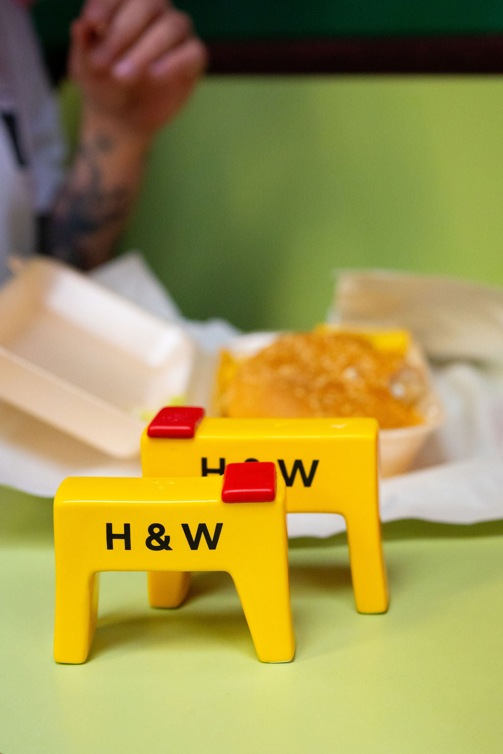 H&W Cranes Salt & Pepper Shakers