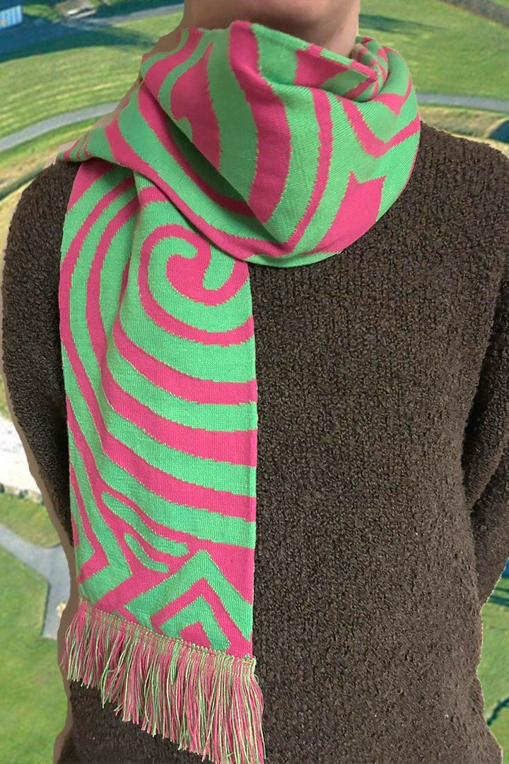 Neo(n)lithic Scarf | Aoife Cawley Art