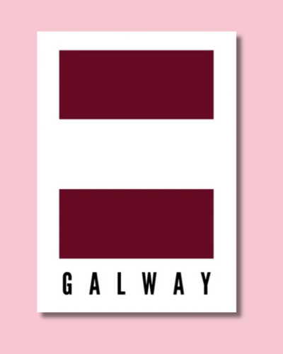 Gaillimh / Galway Print | Connect The Dots Design