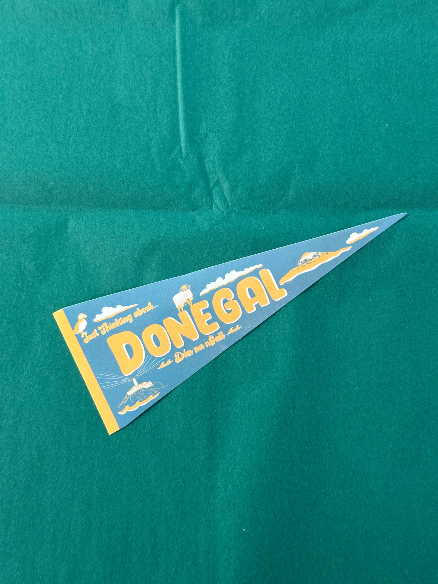 Donegal Pennant Sticker | Sasha Ferg Art