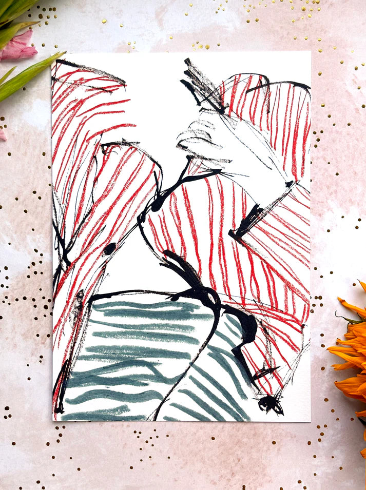 Abstract Striped Pyjama Print | Majukooo