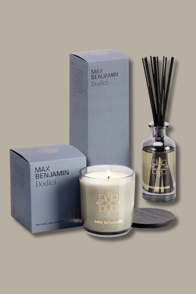 Dodici Scented Candle & Diffuser Set | Max Benjamin