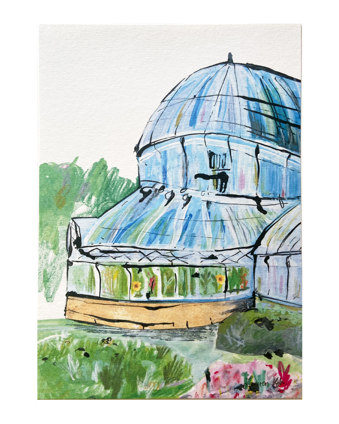 Botanic Gardens Print | Lauren Kelso Illustrator