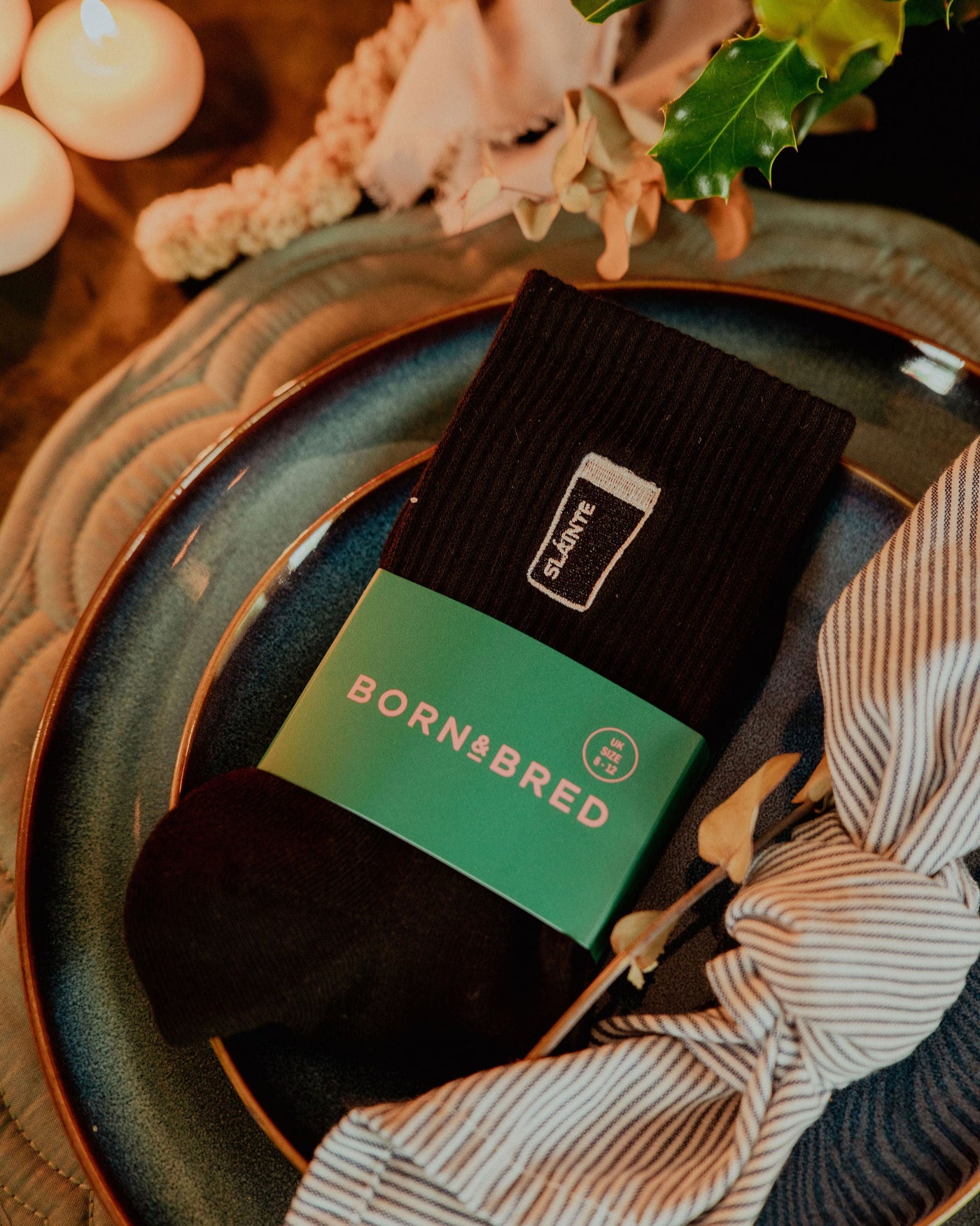 Sláinte Pint Socks 8-12 | Born & Bred