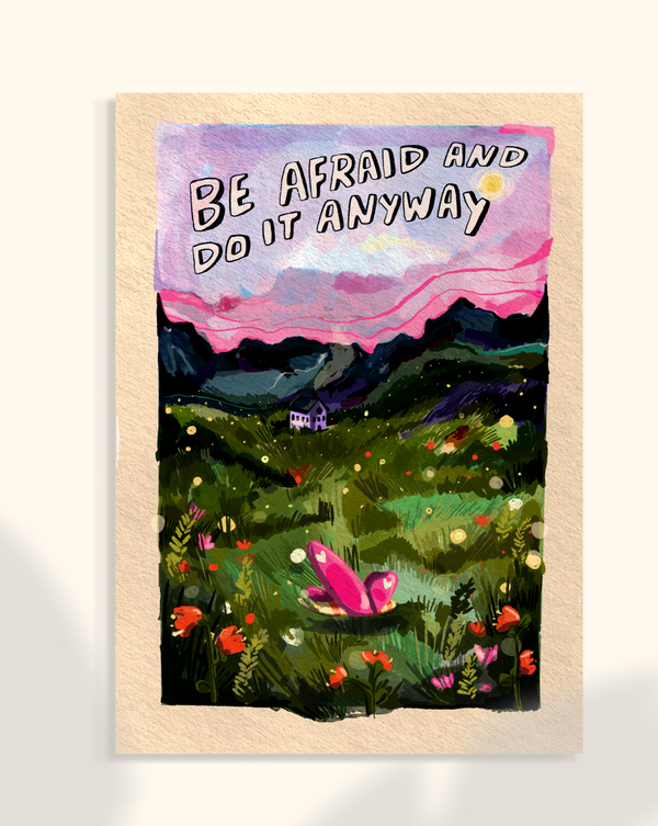 Do It Anyway Print | Nichola Irvine