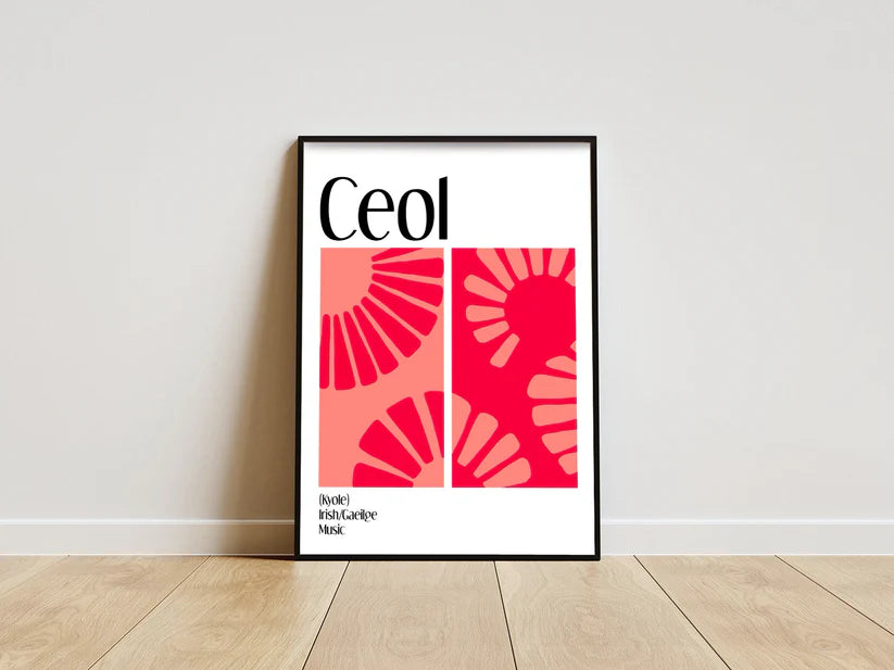 Ceol Print | Rachael Ní Mheilbhín