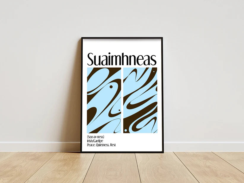 Suaimhneas Print | Rachael Ní Mheilbhín