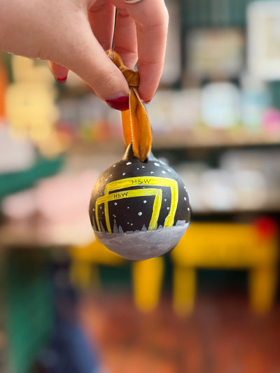 H&W Cranes Bauble | Sandra Shaw Art