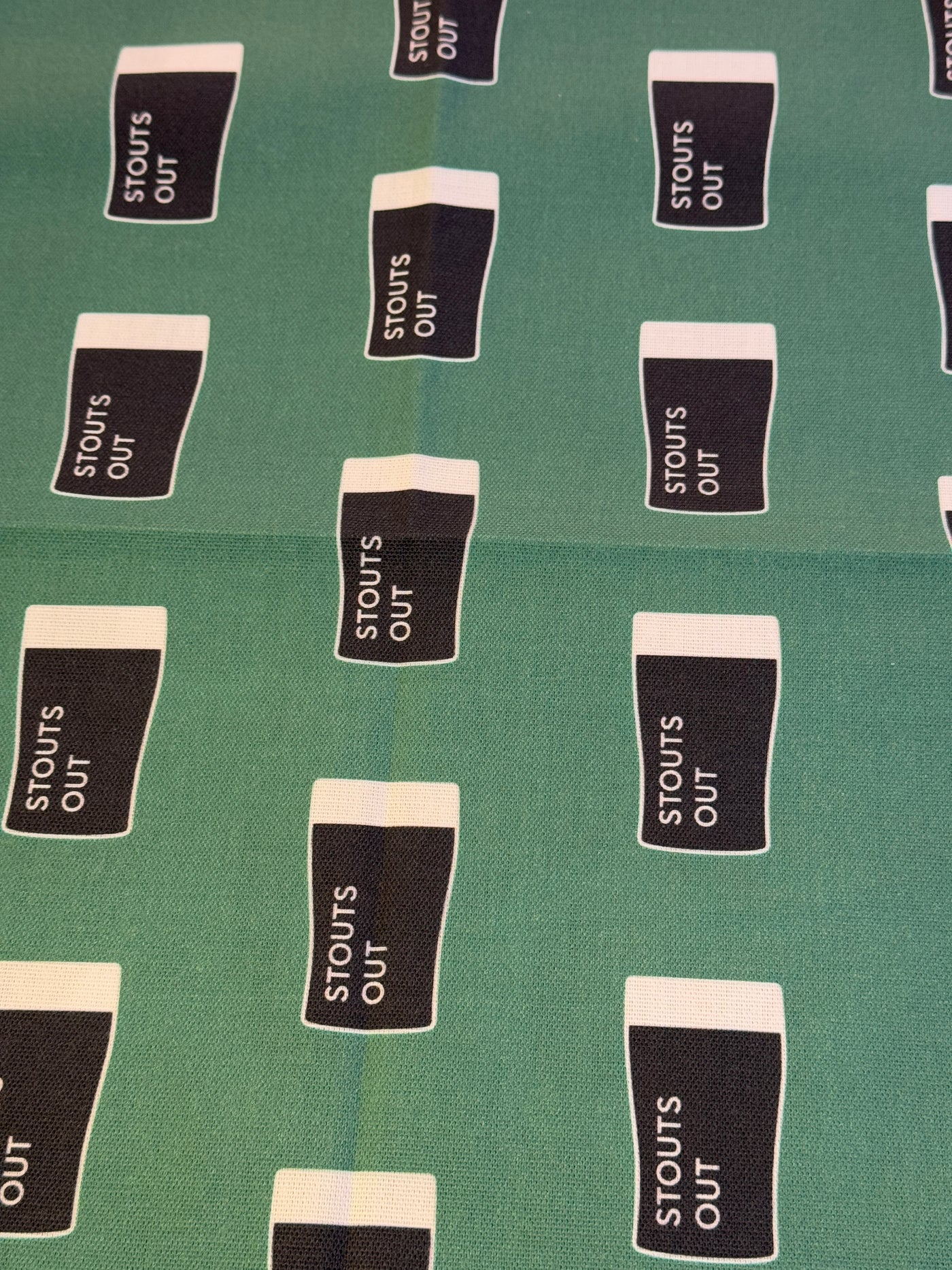 Stouts Out Tea Towel