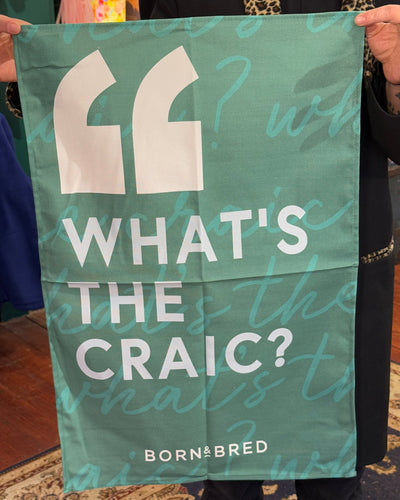 What's The Craic? Tea Towel