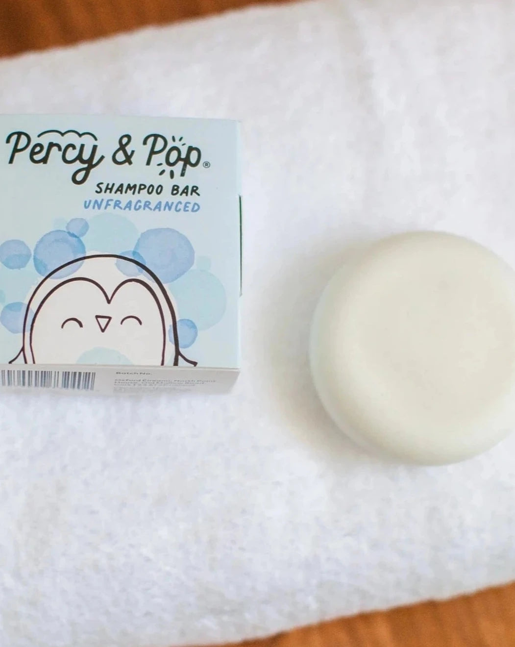 Unfragranced Shampoo Bar | Percy & Pop