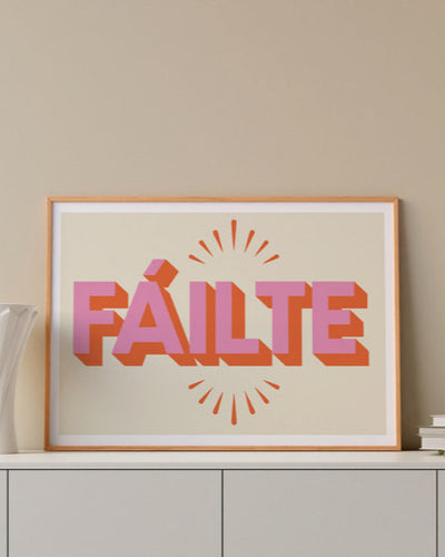 Fáilte Print | As Gaeilge