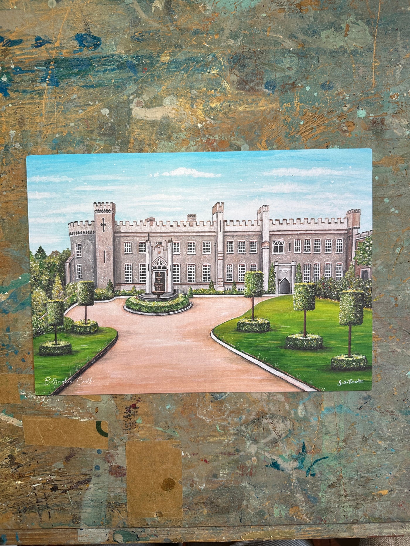 Bellingham Castle Art Print | Roco & Miley