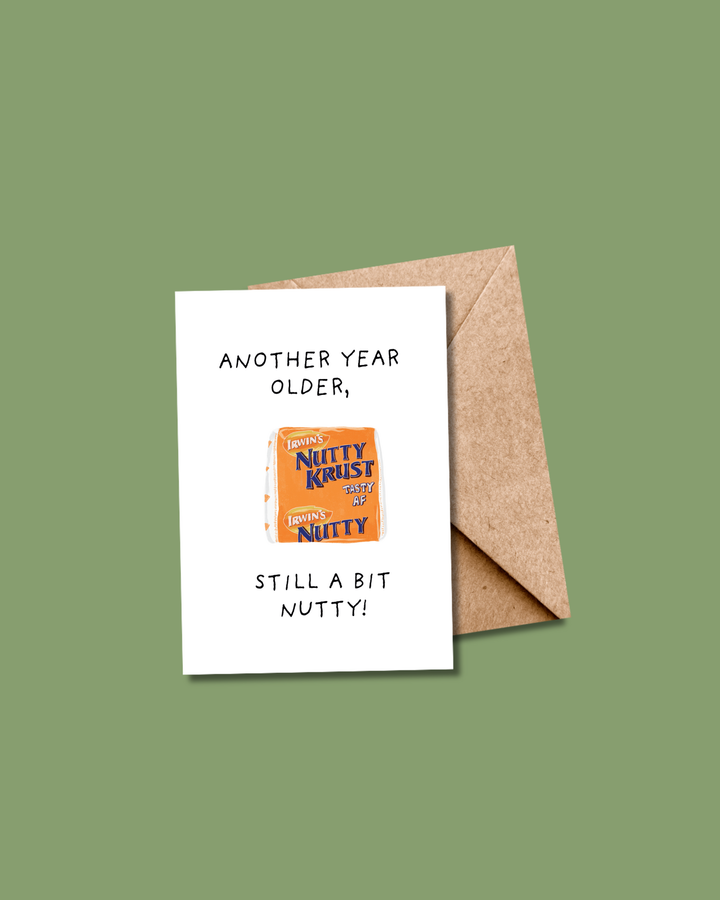 Nutty Krust Birthday Card | Dearbhail Designs
