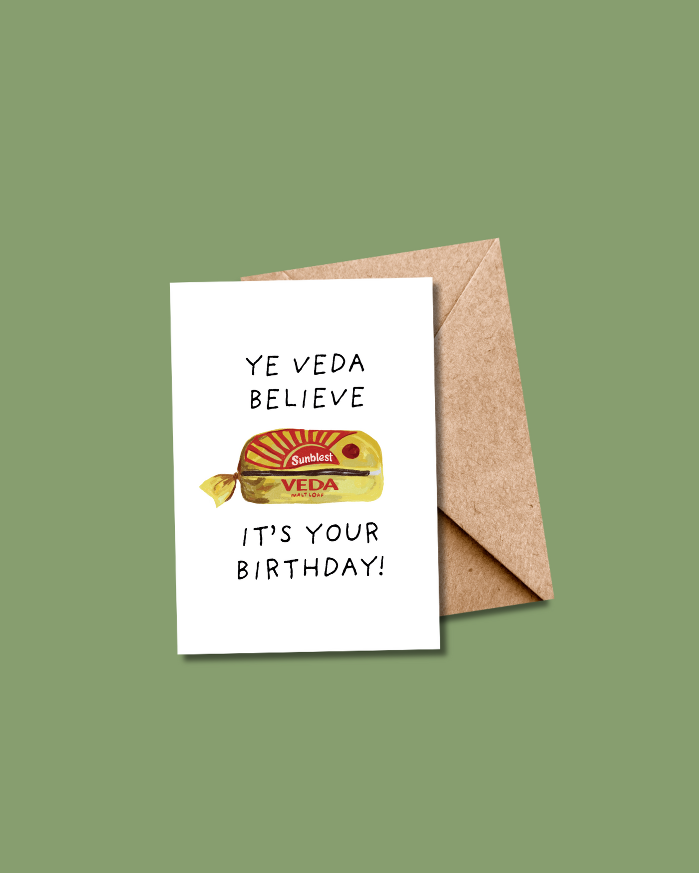 Veda Birthday Card | Dearbhail Designs