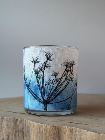 Blue Irish Linen Votive | Ruth Osborne