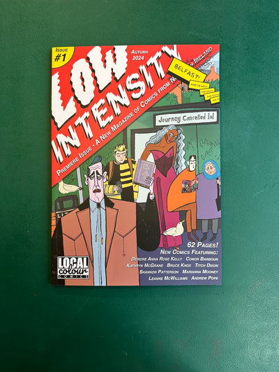 Low Intensity Comic Book | Leanne McWilliams Illustration