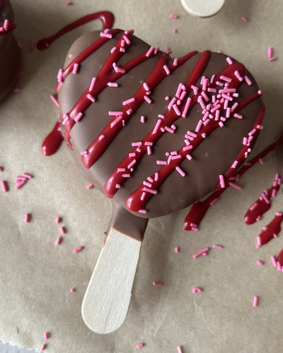 Chocolate Mallow Heart Pop | The Mallow Makers