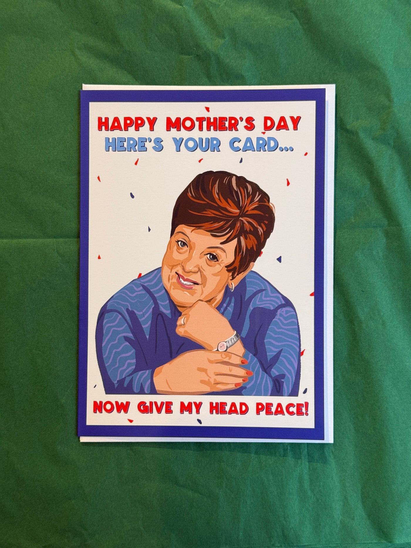 Give My Head Peace Mother’s Day Card | Derry Nice Things