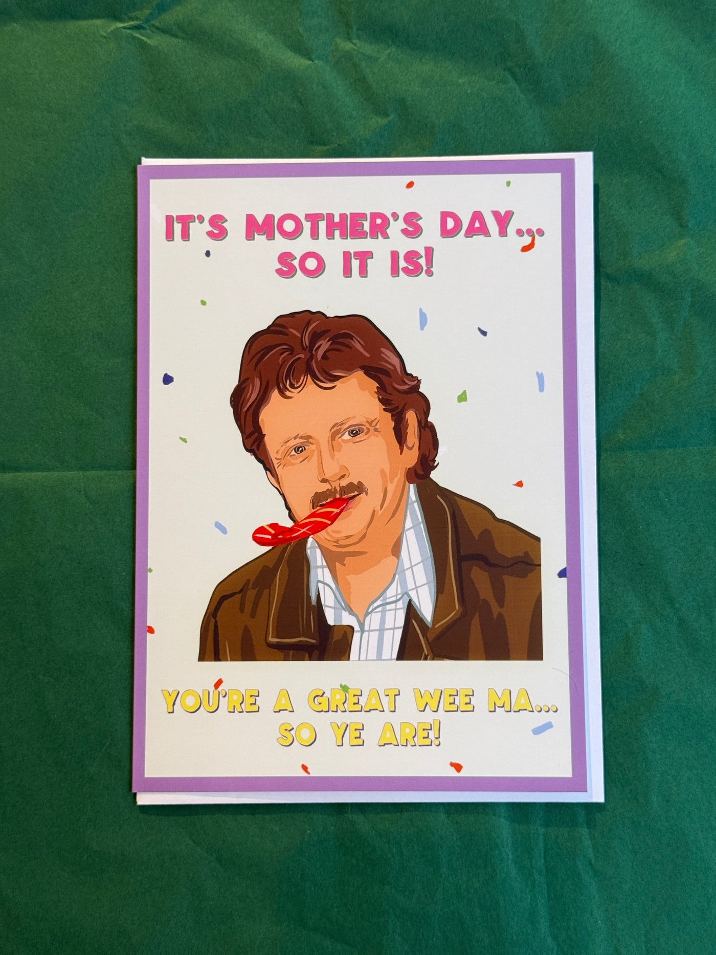 Jim McDonald Mother’s Day Card | Coronation Street | Derry Nice Things