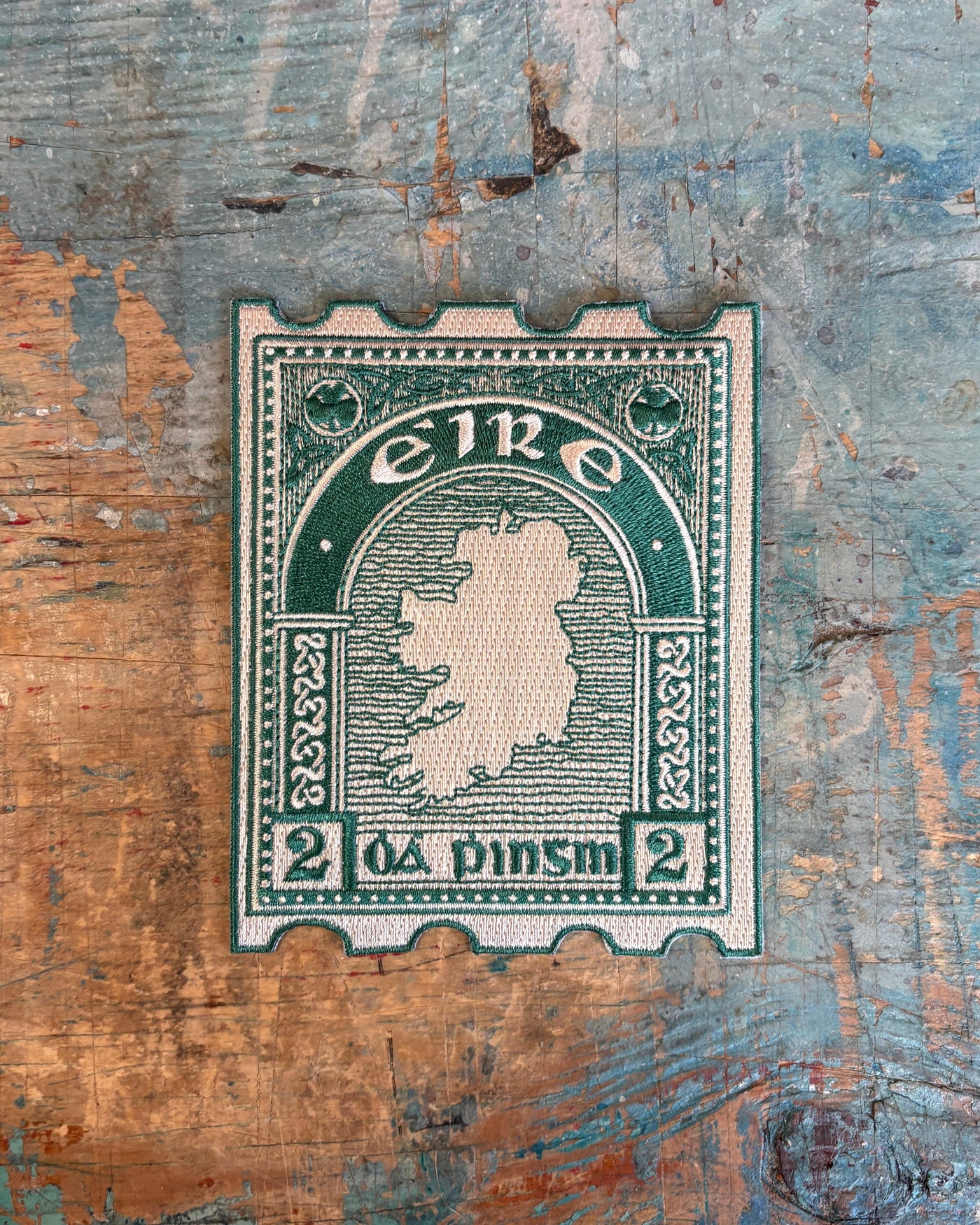 Eire Stamp Patch | Sasha Ferg Art