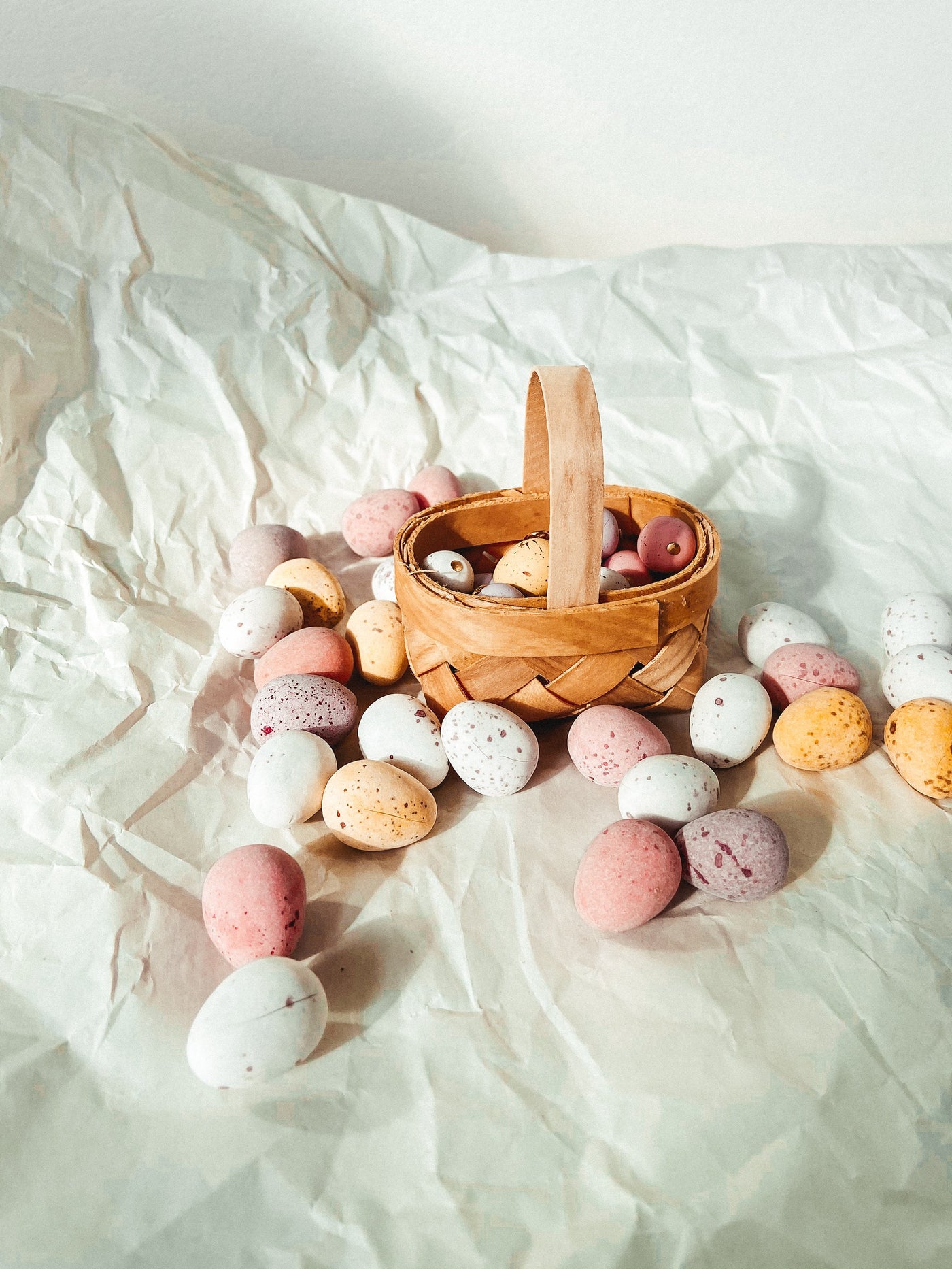 Speckled Pastel Egg Hoops | Cast & Clay